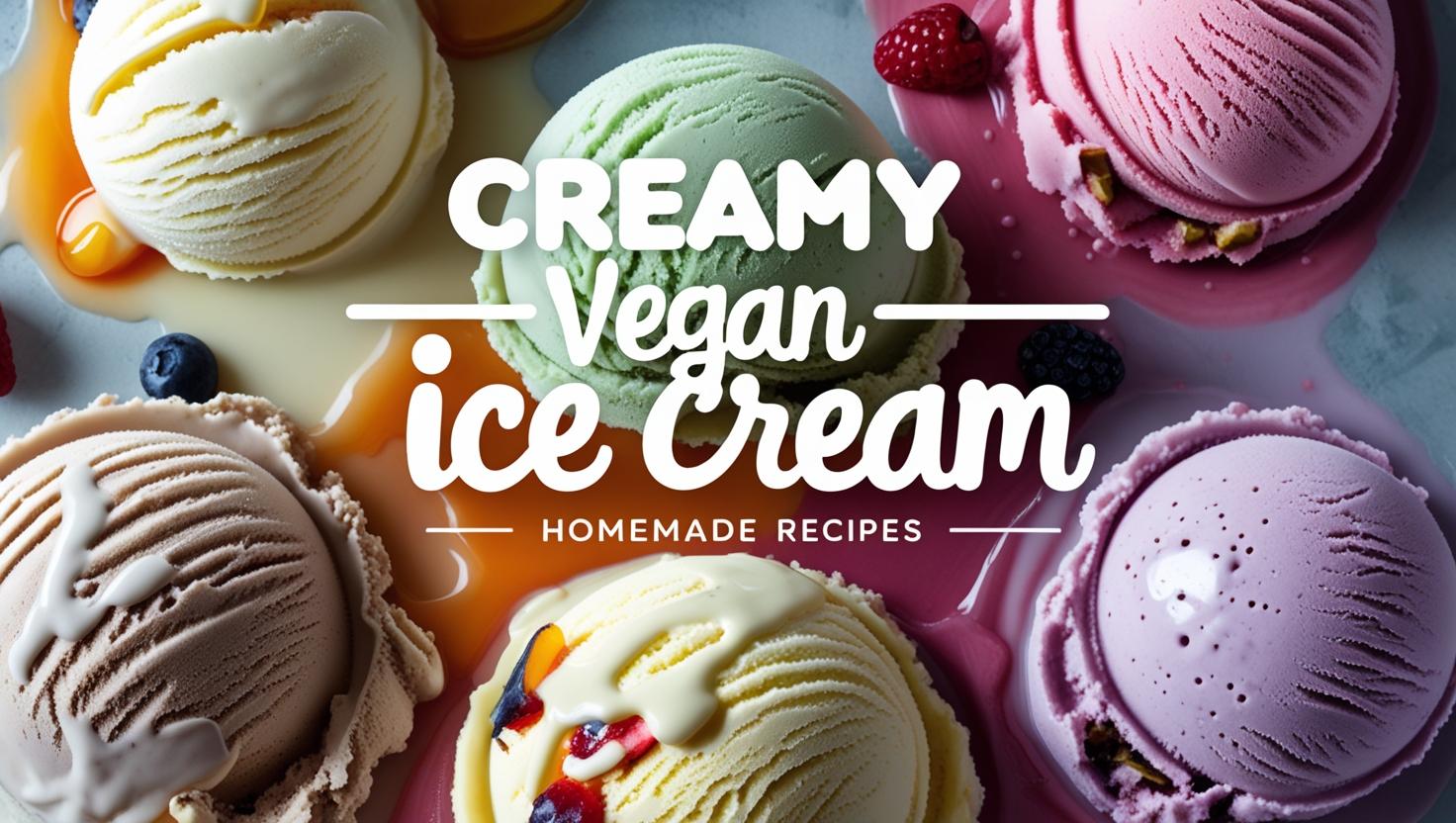 Creamy Vegan Ice Cream