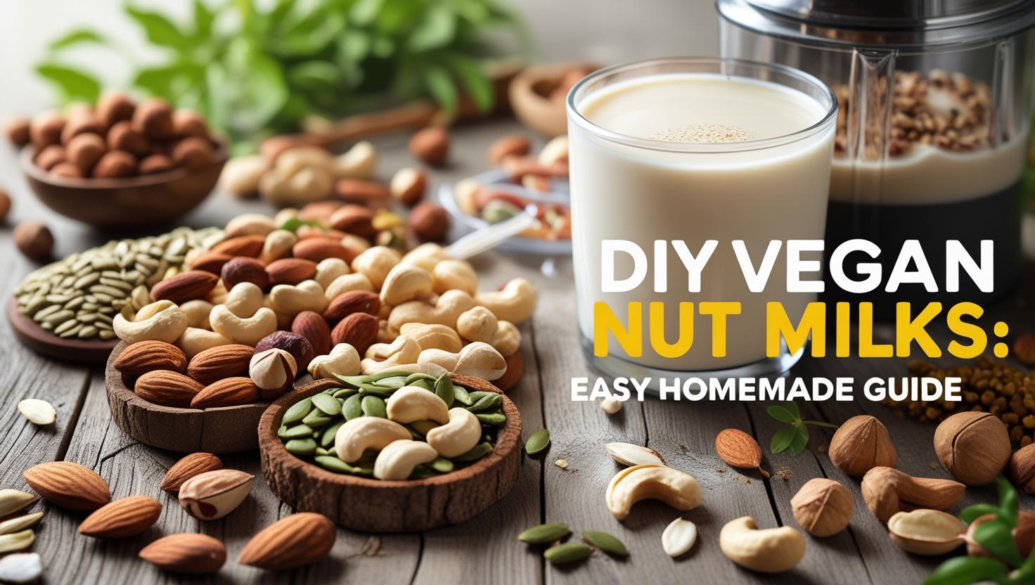 DIY Vegan Nut Milks