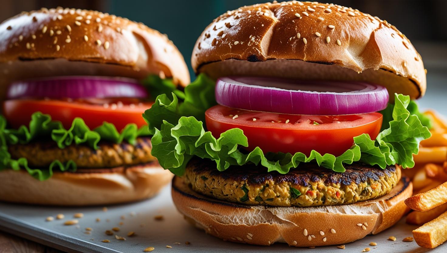 Delicious Homemade Vegan Burgers
