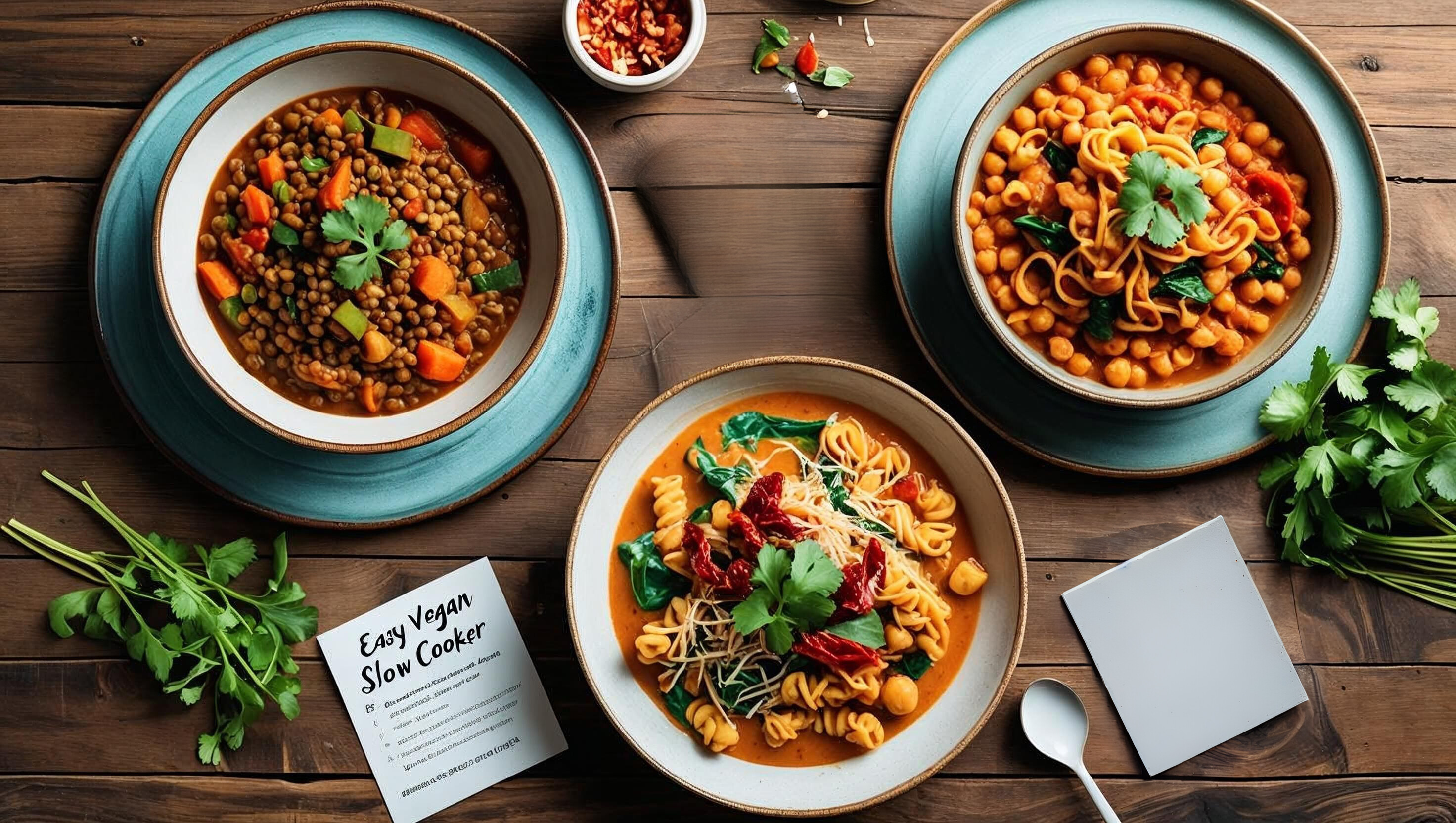 Easy Vegan Slow Cooker Meals
