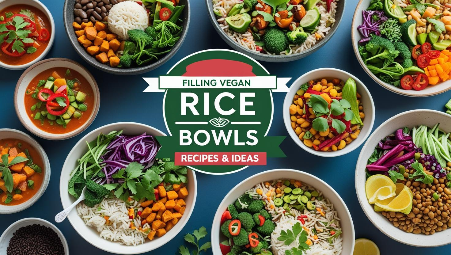 Filling Vegan Rice Bowls