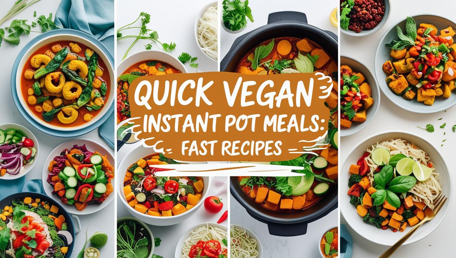 Quick Vegan Instant Pot Meals
