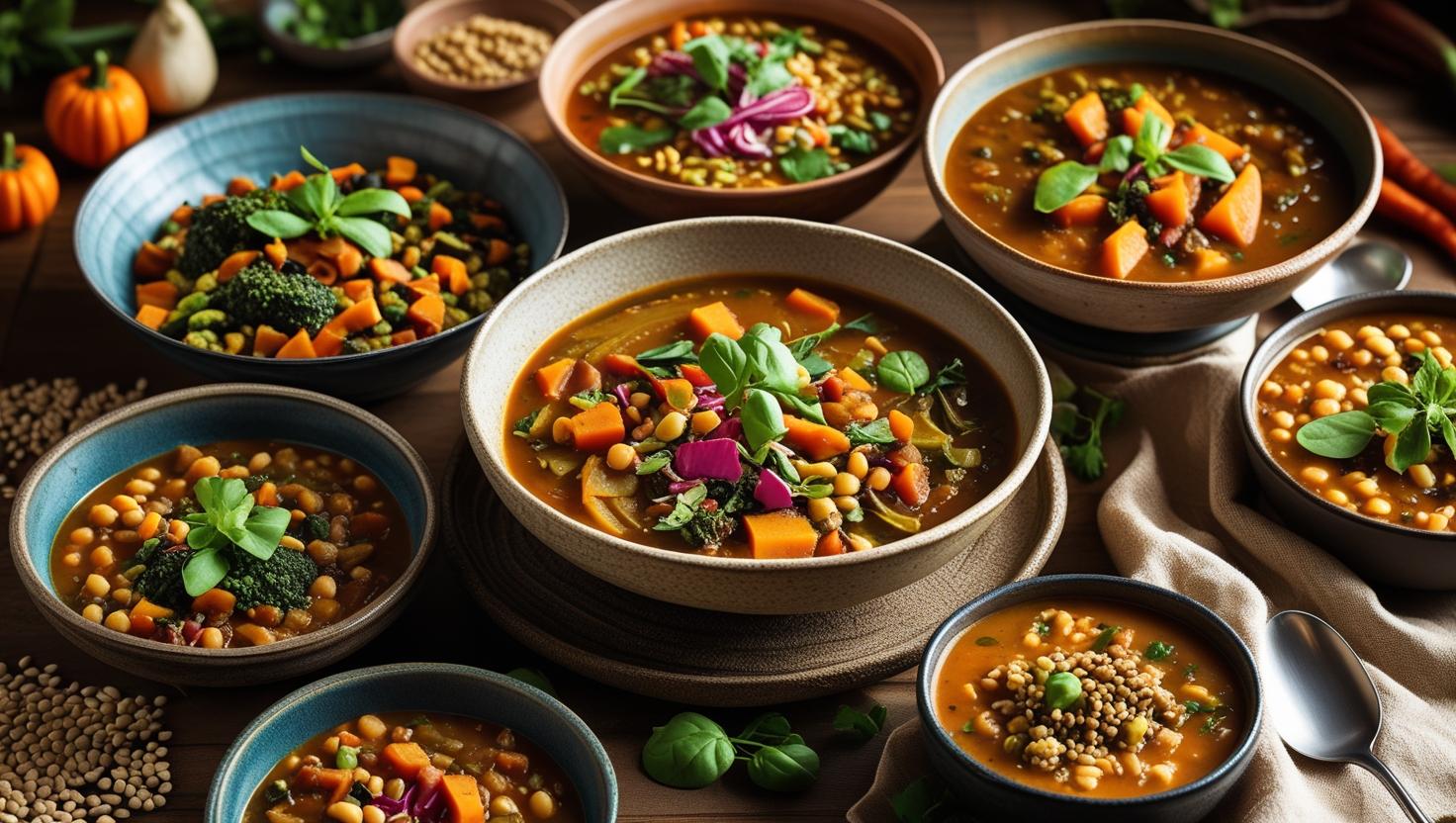 Best Seasonal Vegan Soups & Stews