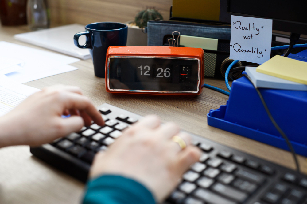 balancing screen time and work