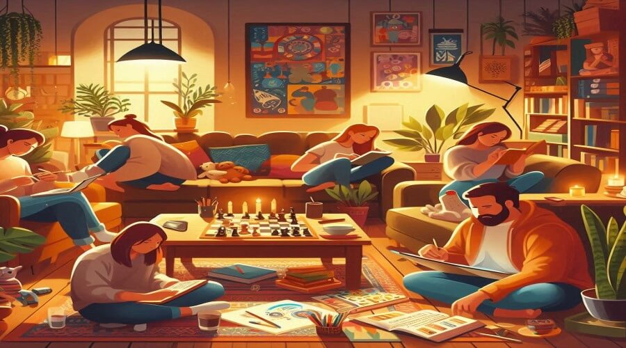 Offline Activities for Stress Relief