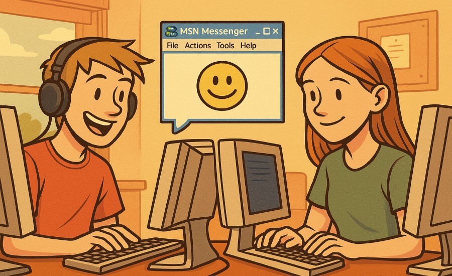 MSN Messenger,  MSN Messenger Nostalgia, MSN Messenger history, Digital Society