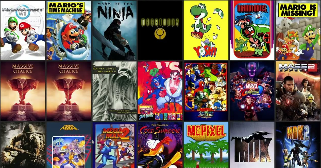 Video Game Box Art
